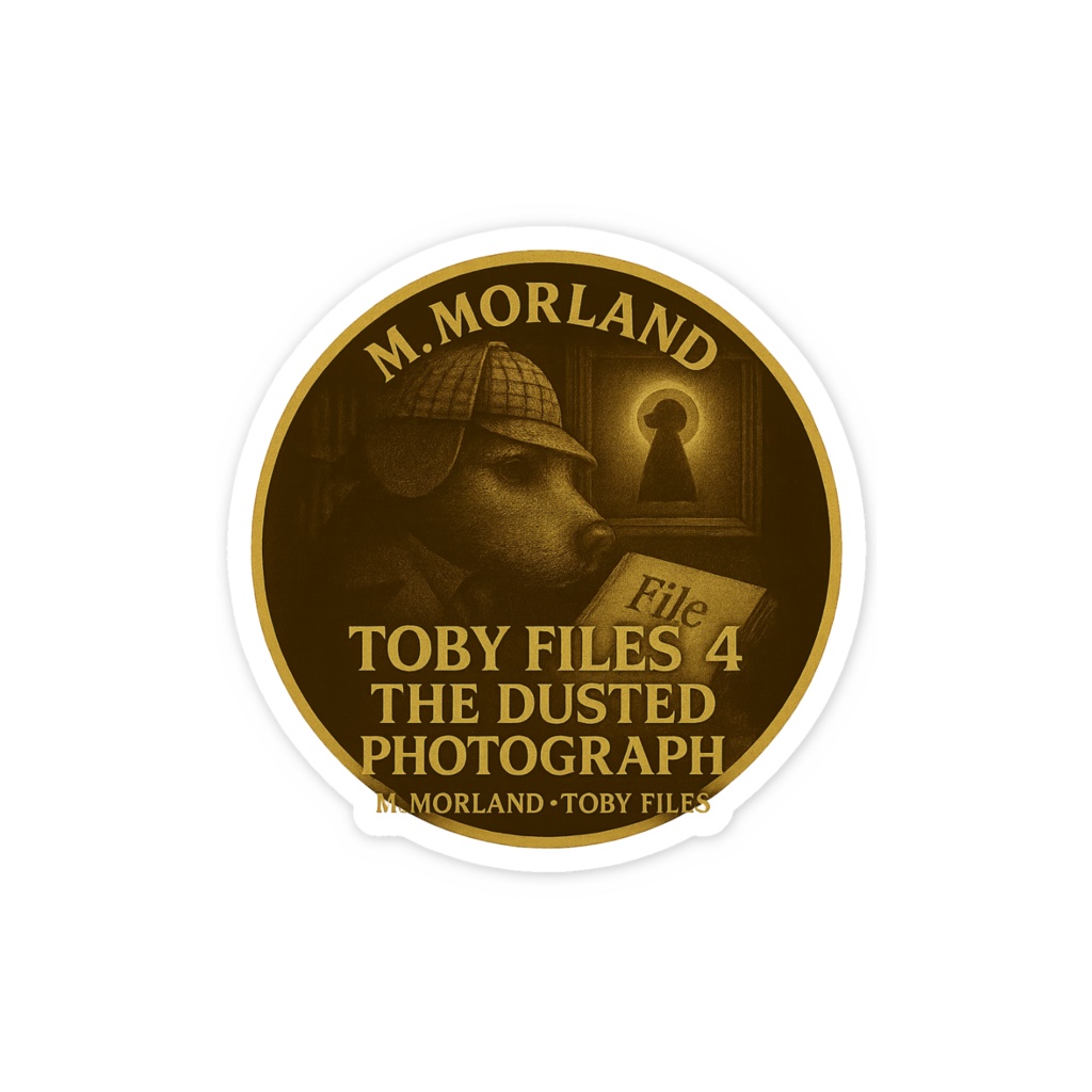 Toby Files 4 – The Dusted Photograph｜クラシック円形ステッカー
