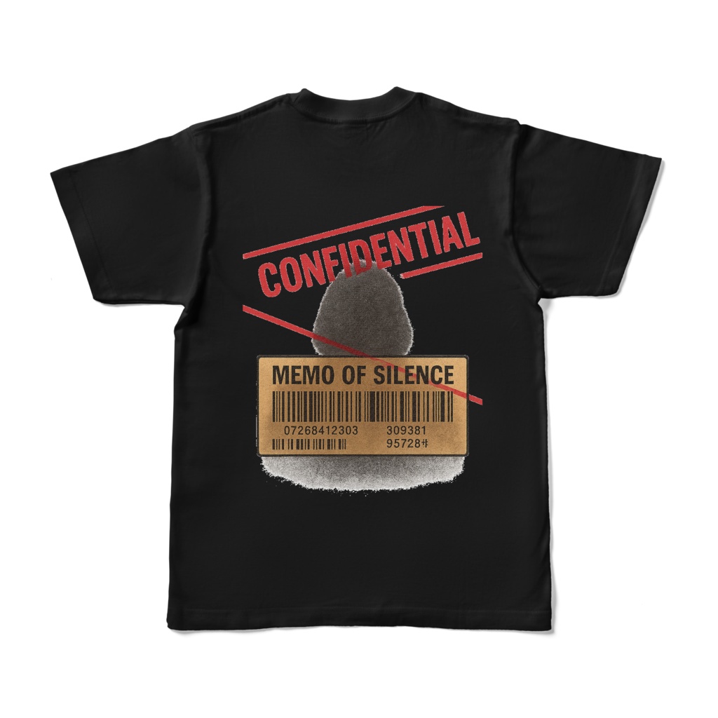 「THE INDEX OF SILENCE / MEMO OF SILENCE」アーカイブTシャツ