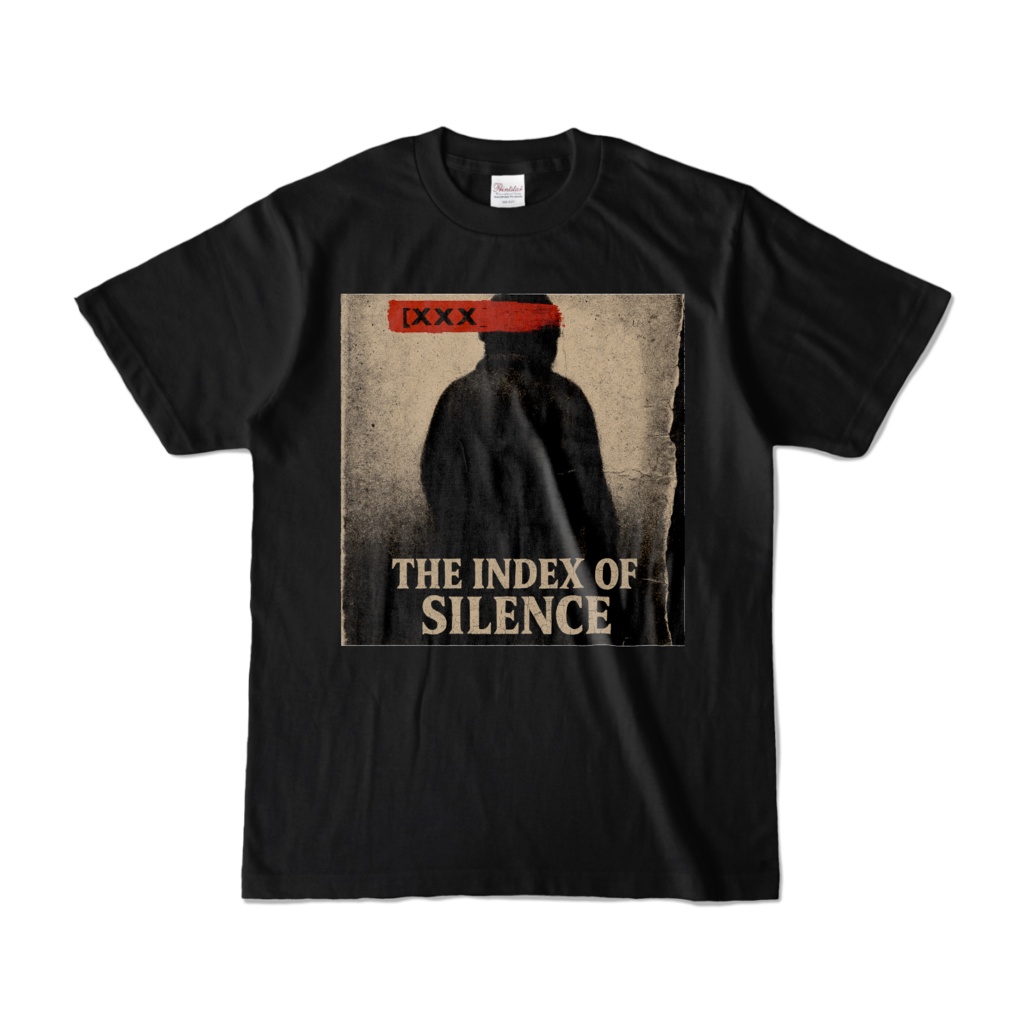 「THE INDEX OF SILENCE / MEMO OF SILENCE」アーカイブTシャツ