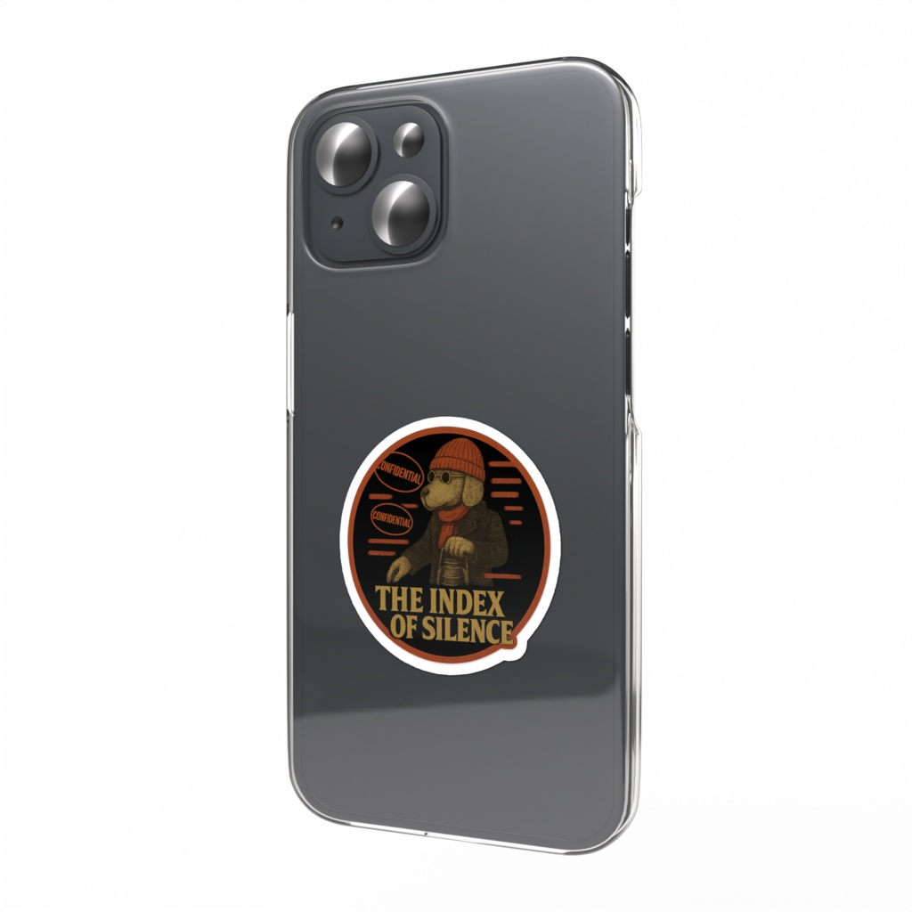 THE INDEX OF SILENCE – Confidential Archive Sticker (BRT-0005)