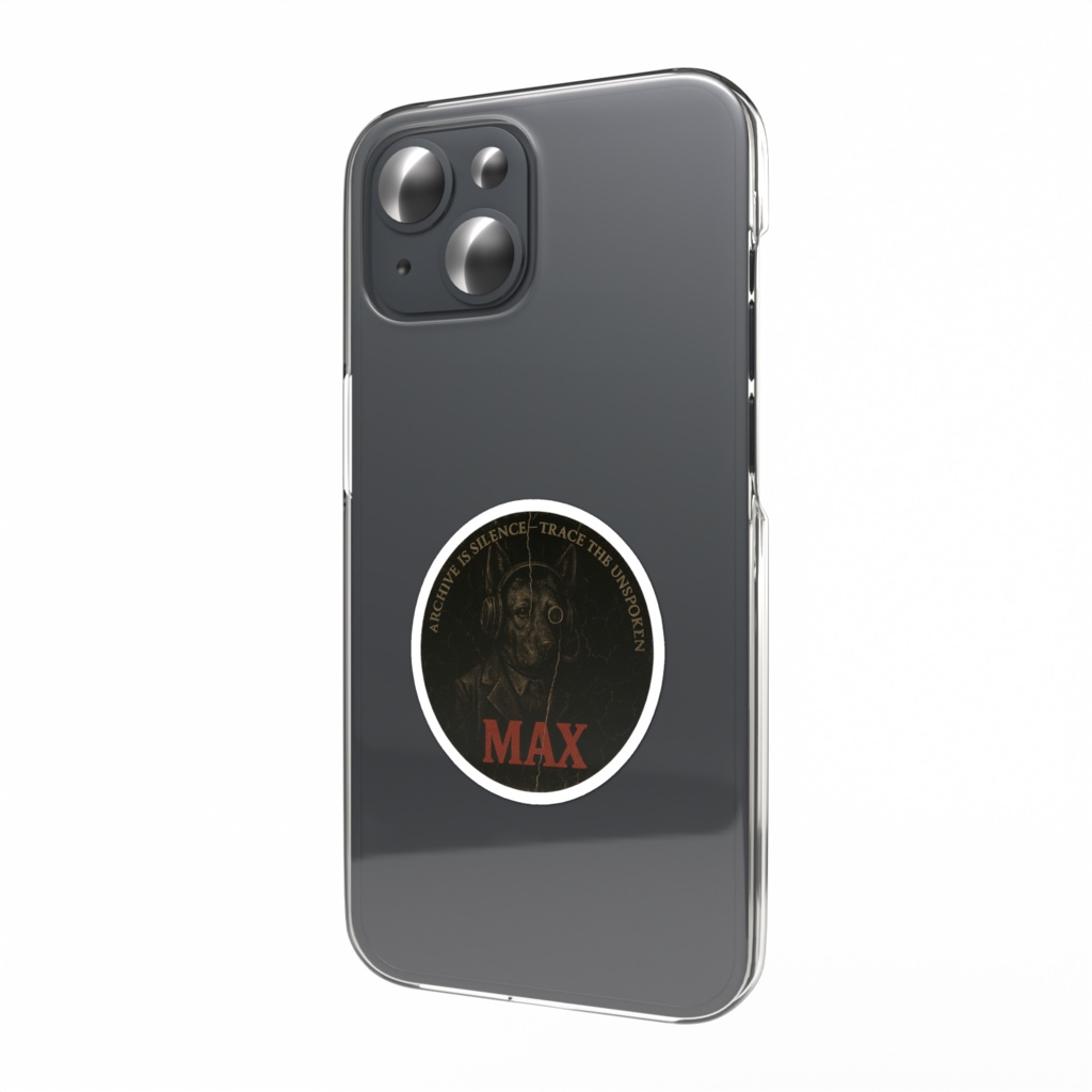 PX-005: The Silent Analyst / MAX Emblem Sticker (サイレント・アナリスト / マックス・エンブレム・ステッカー)