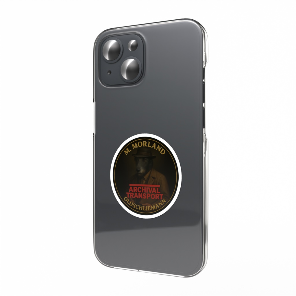 M. MORLAND – Archive Transport Vintage Sticker