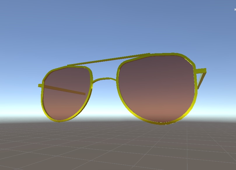 【VRC向け3Dモデル】サングラス