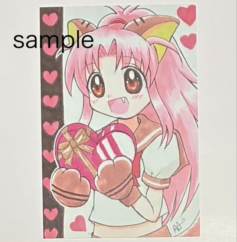 ポストカード　猫耳娘　ポポ ②
