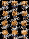 【pictSQUARE用アバターデータ】職人たぬき(ドット絵素材)