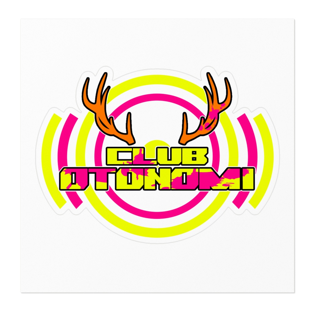 【OTONOMIグッズ】CLUB OTONOMIステッカー