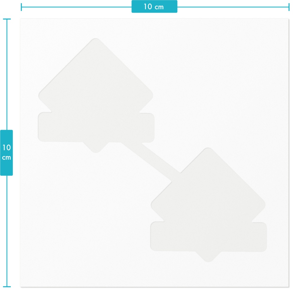 【BAKANOMIグッズ】BAKANOMI 自分で切断!知育ステッカー