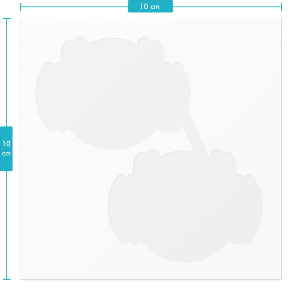 【OTONOMIグッズ】CLUB OTONOMI チョキチョキステッカー気合編