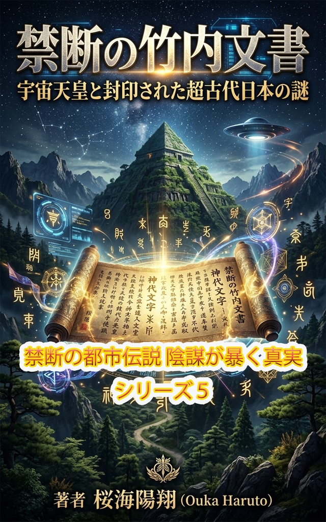 禁断の竹内文書 宇宙天皇と封印された超古代日本の謎　禁断の都市伝説 - 陰謀が暴く真実：シリーズ五