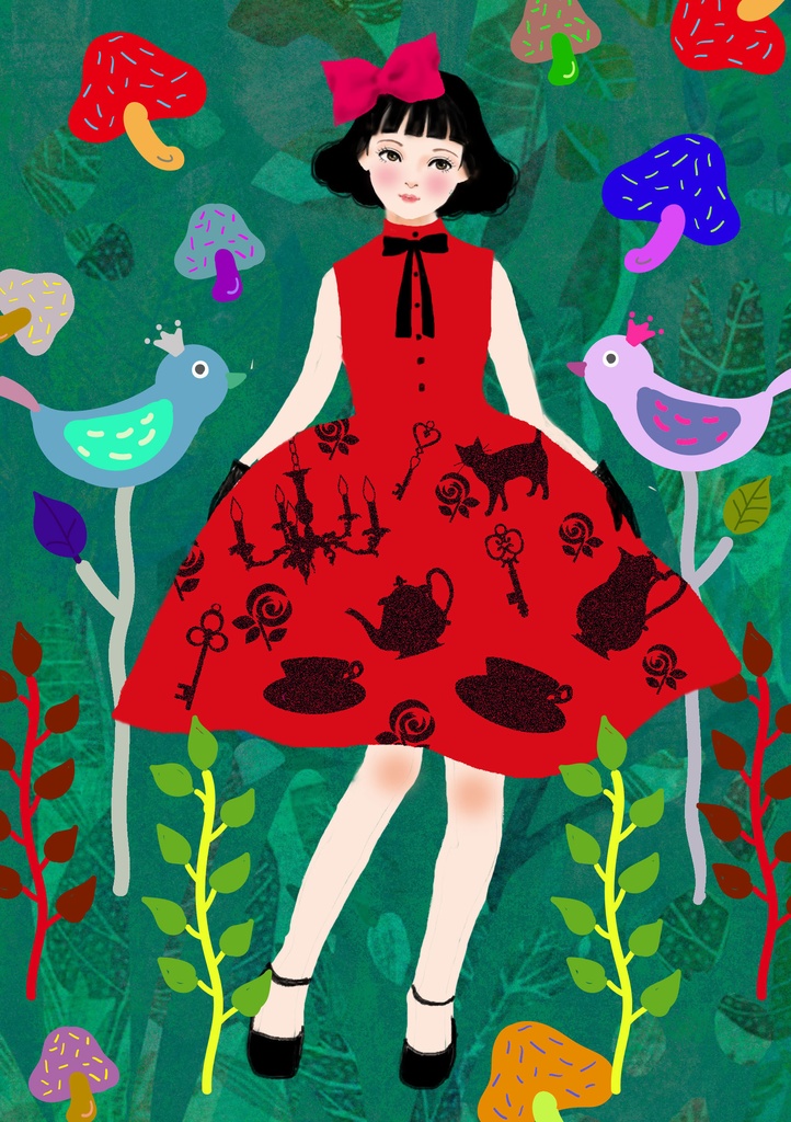 レトロポップガール