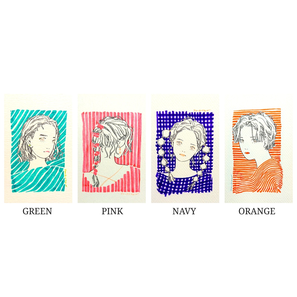 アナログ原画/ハガキサイズ