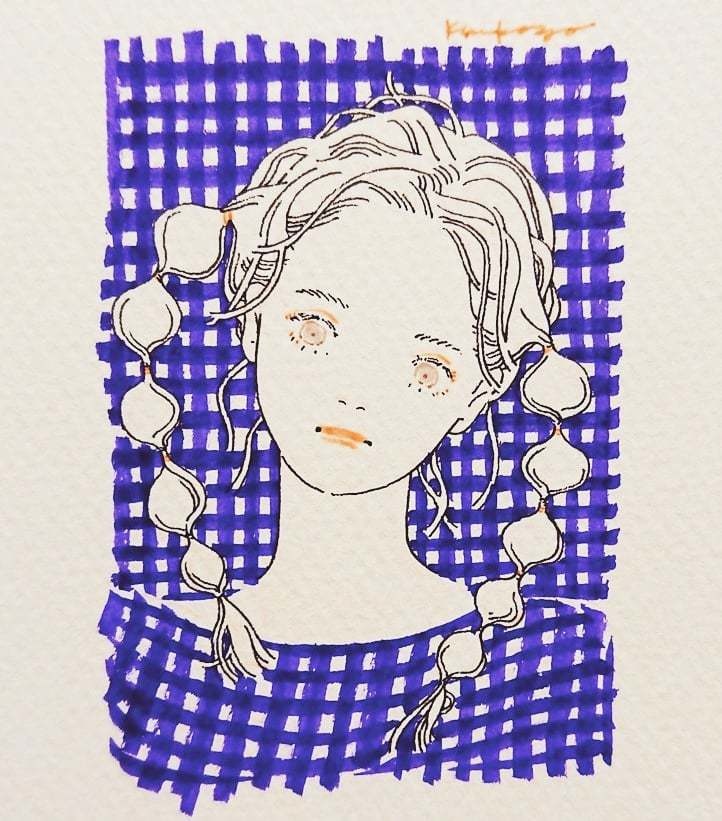 アナログ原画/ハガキサイズ