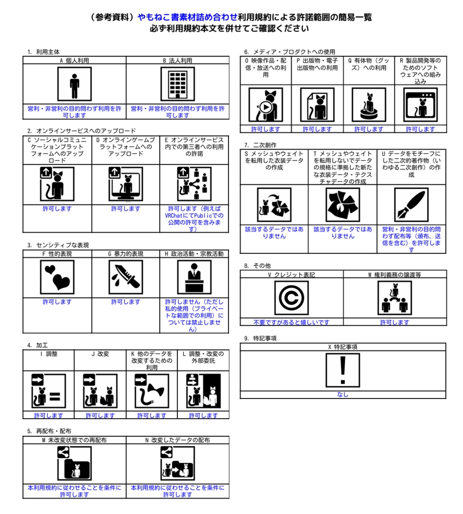【無料】やもねこ書素材詰め合わせ
