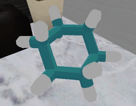 【無料】フラーレン・ナノチューブセット(椅子型シクロヘキサン型椅子付き)