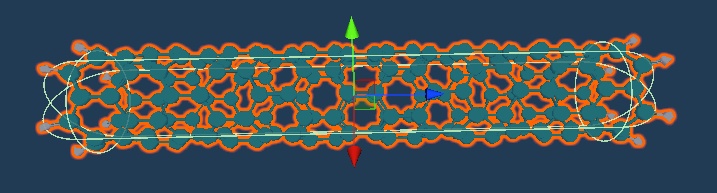 【無料】フラーレン・ナノチューブセット(椅子型シクロヘキサン型椅子付き)