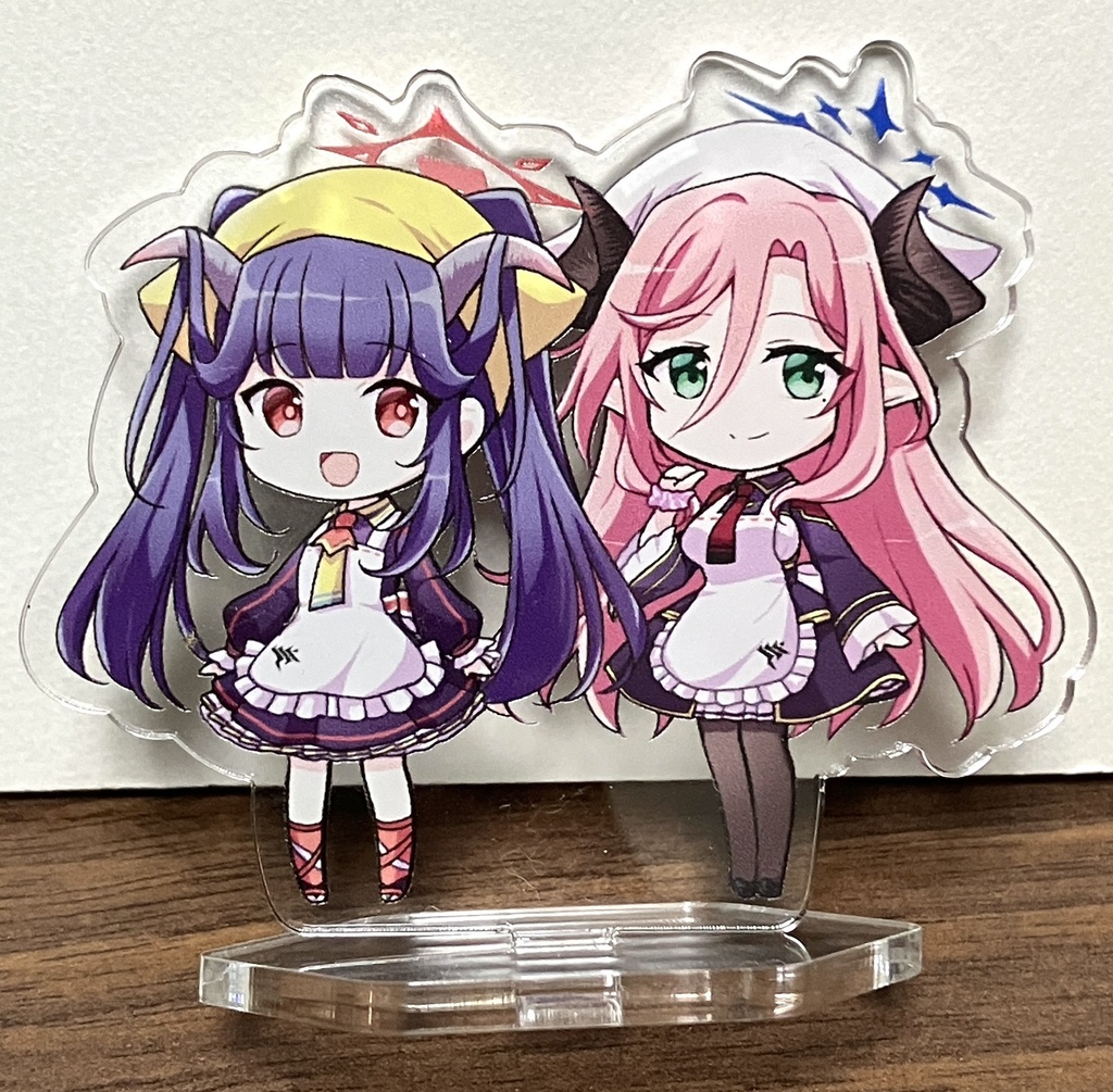 【両面印刷アクリルスタンド】ブルアカ・フウカ＆ジュリ