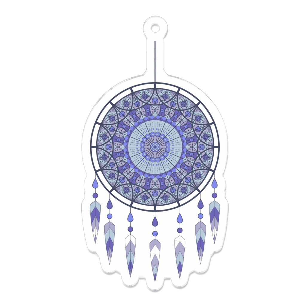 バラ窓ドリームキャッチャー