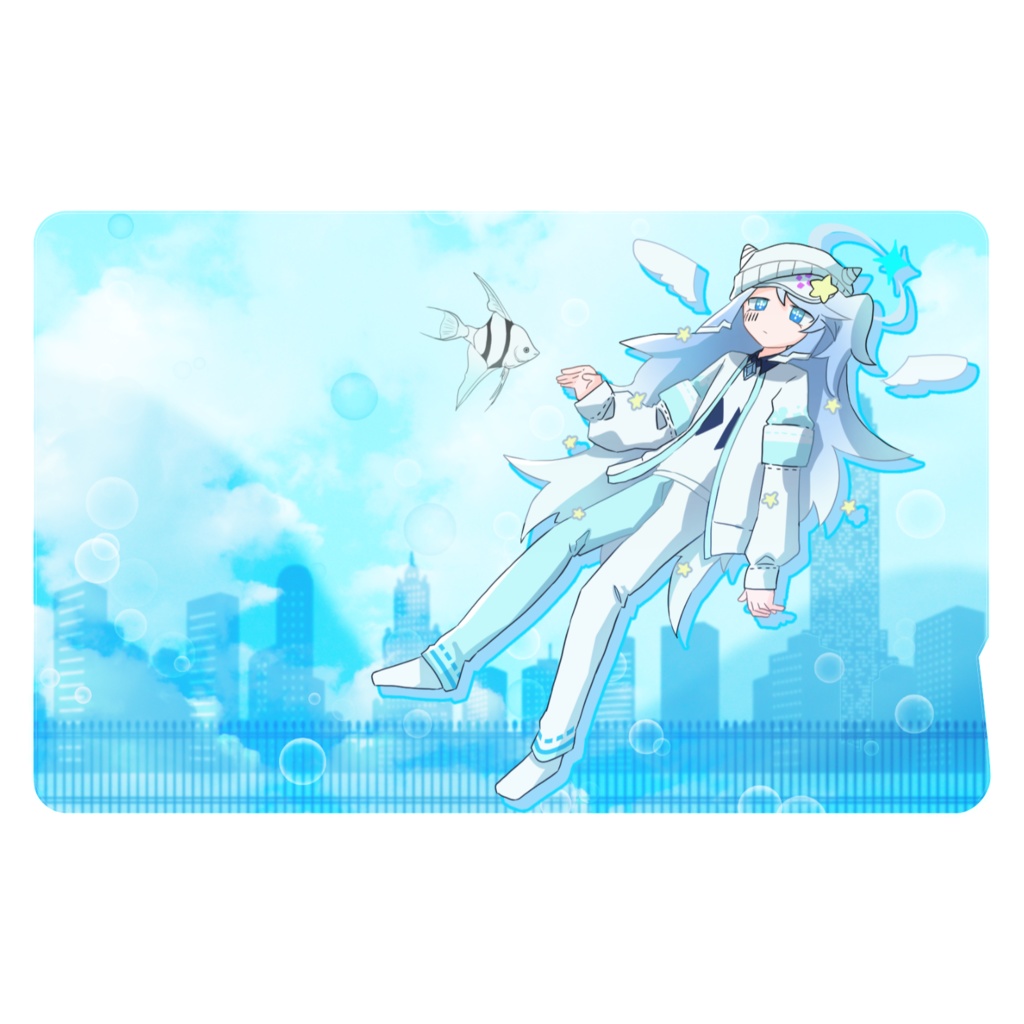 「夜打キーボ」ICカードステッカー