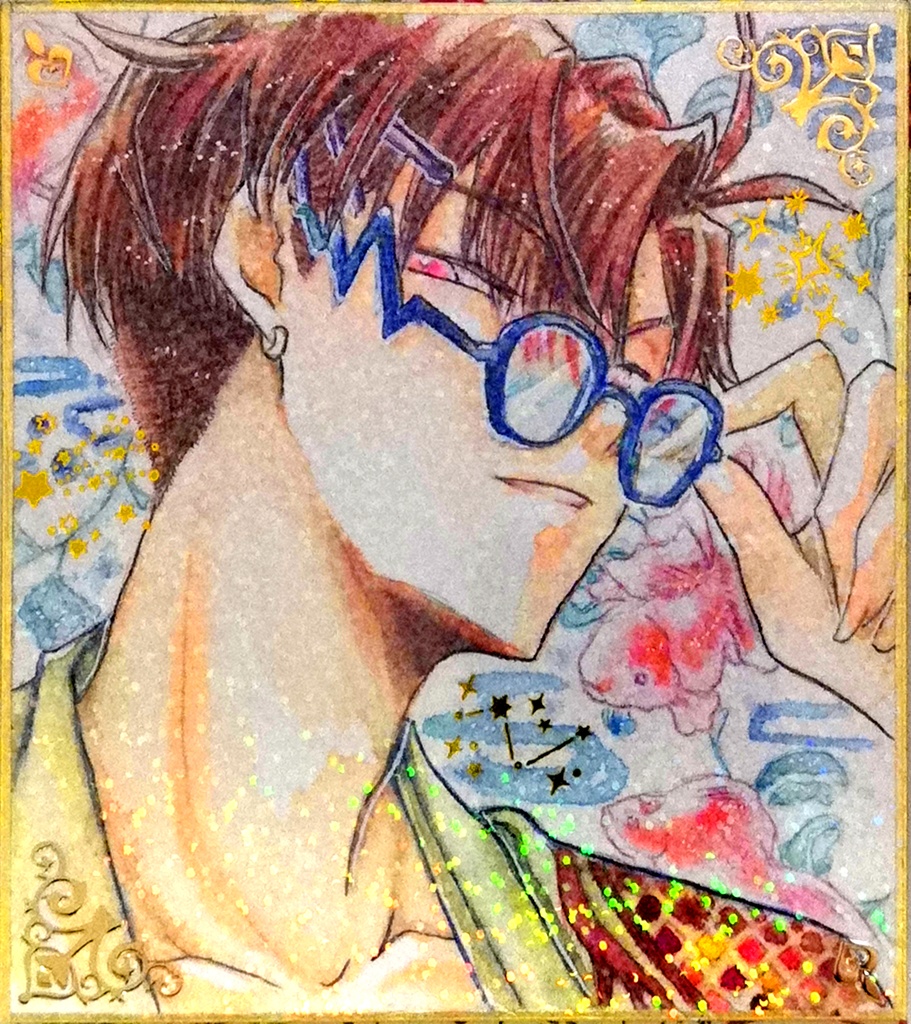 【FGO】ミニ色紙【高杉晋作】