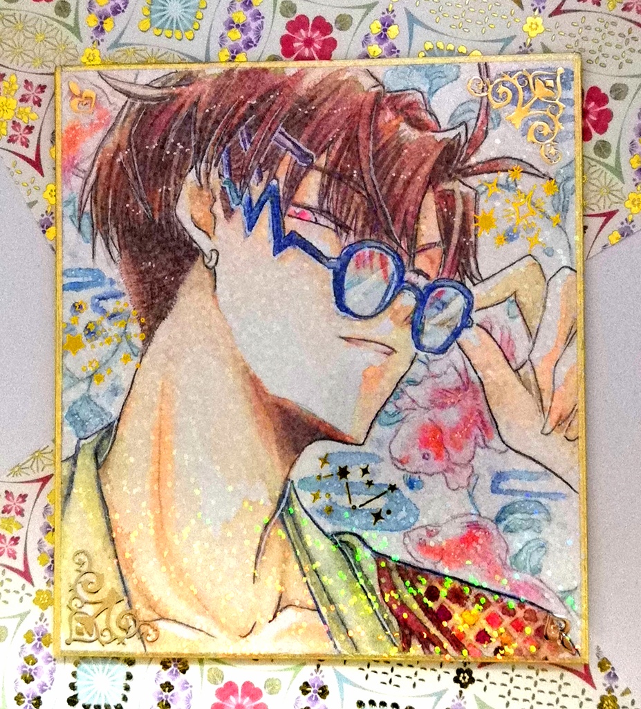 【FGO】ミニ色紙【高杉晋作】