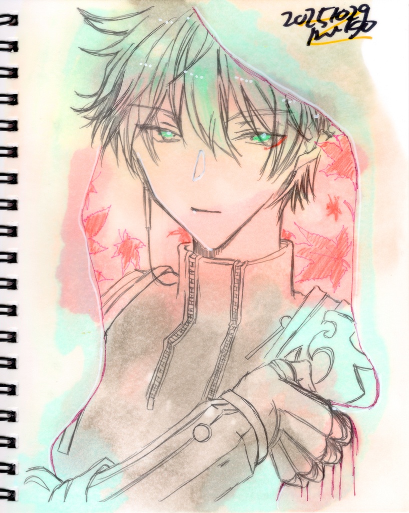 【崩壊スターレイル】スケブ丸ごと1冊 直筆絵【丹恒】【飲月】【騰荒】