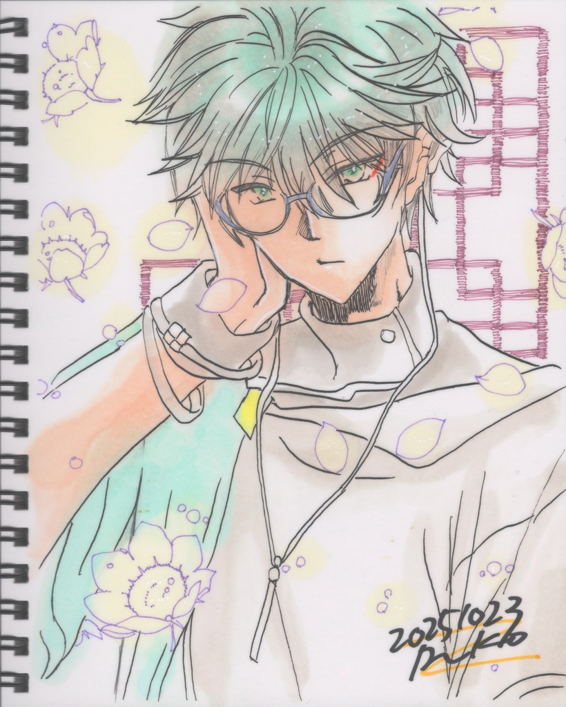 【崩壊スターレイル】スケブ丸ごと1冊 直筆絵【丹恒】【飲月】【騰荒】