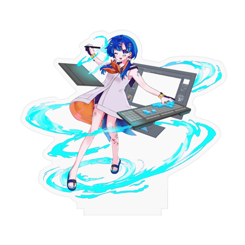 すいれんVer.6アクリルフィギュア-3