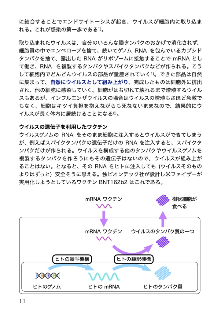新しい原理による空前のワクチン開発