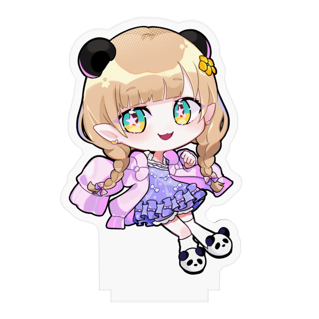 たけむのアクリルフィギュア(星目)