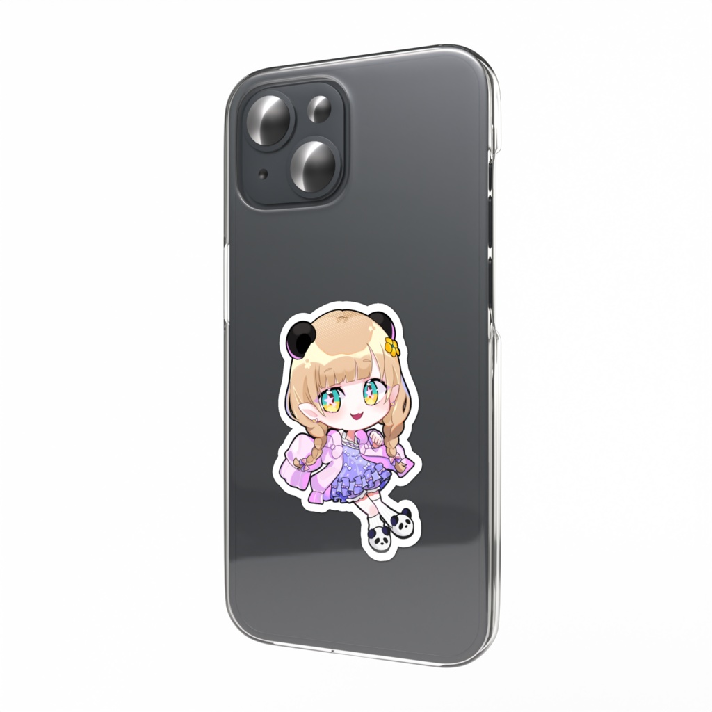 たけむのスマホステッカー(星目)