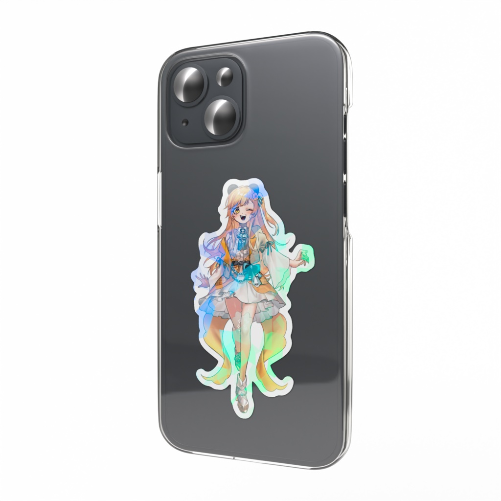 たけむのスマホステッカー(ホログラム)