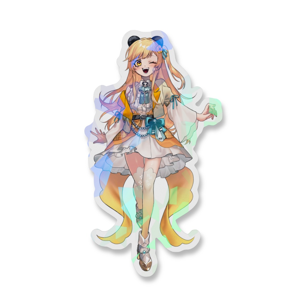 たけむのスマホステッカー(ホログラム)