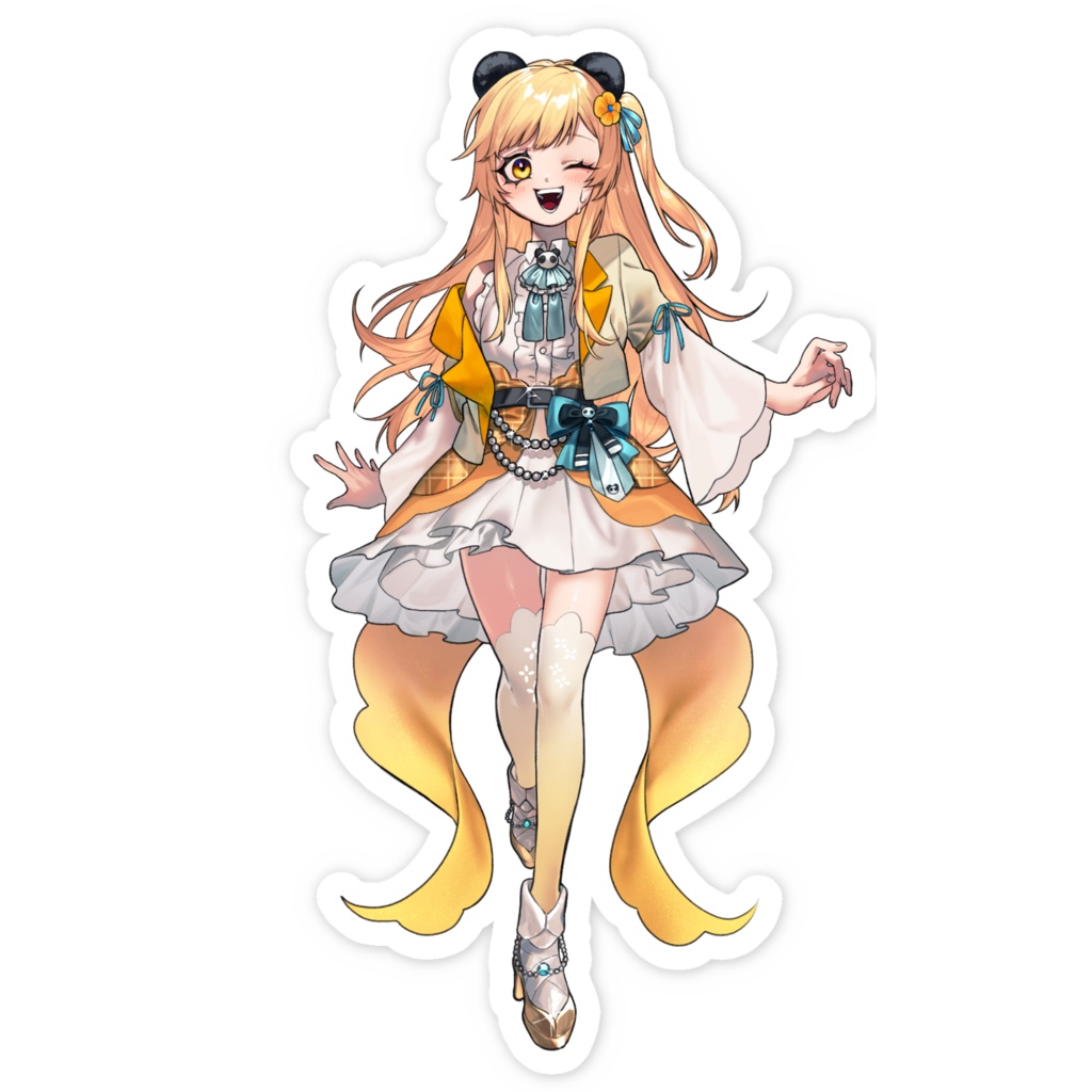 たけむのスマホステッカー(アイドルver.)