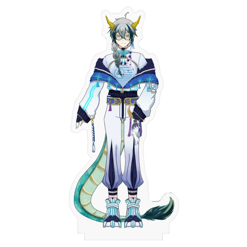 宙乃蒼半龍人サイバーチャイナVer アクリルフィギュア