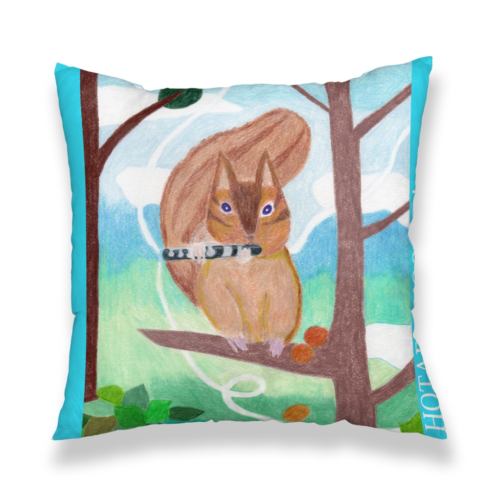 リス ピッコロ クッションカバー