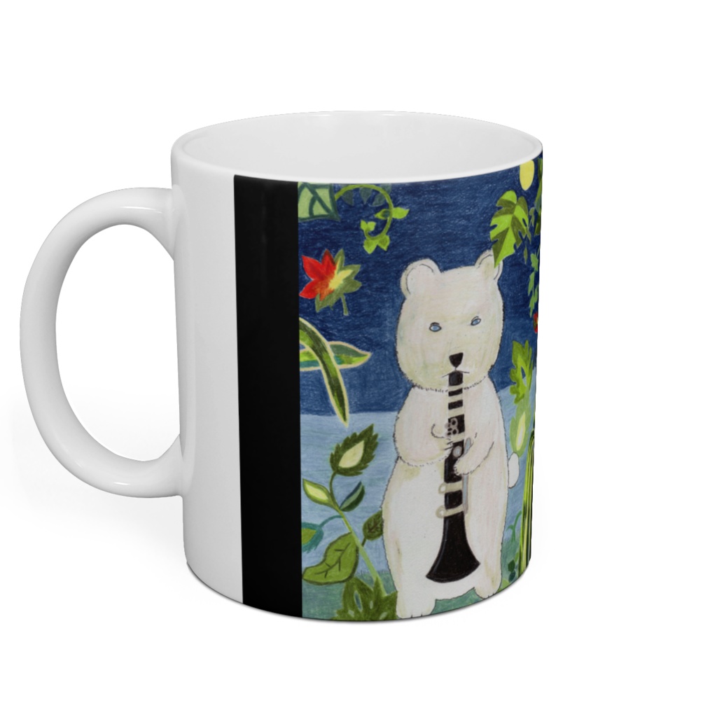 マグカップ シロクマ クラリネット