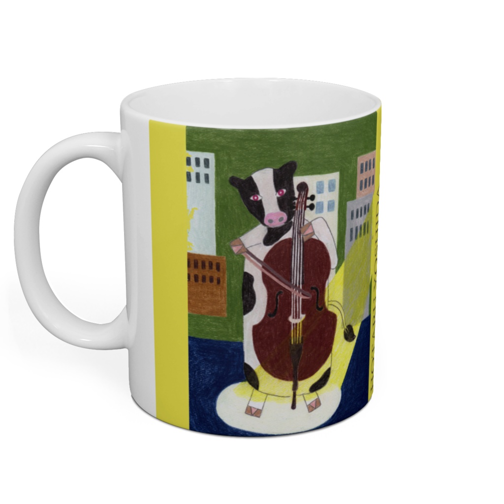 マグカップ 牛 チェロ