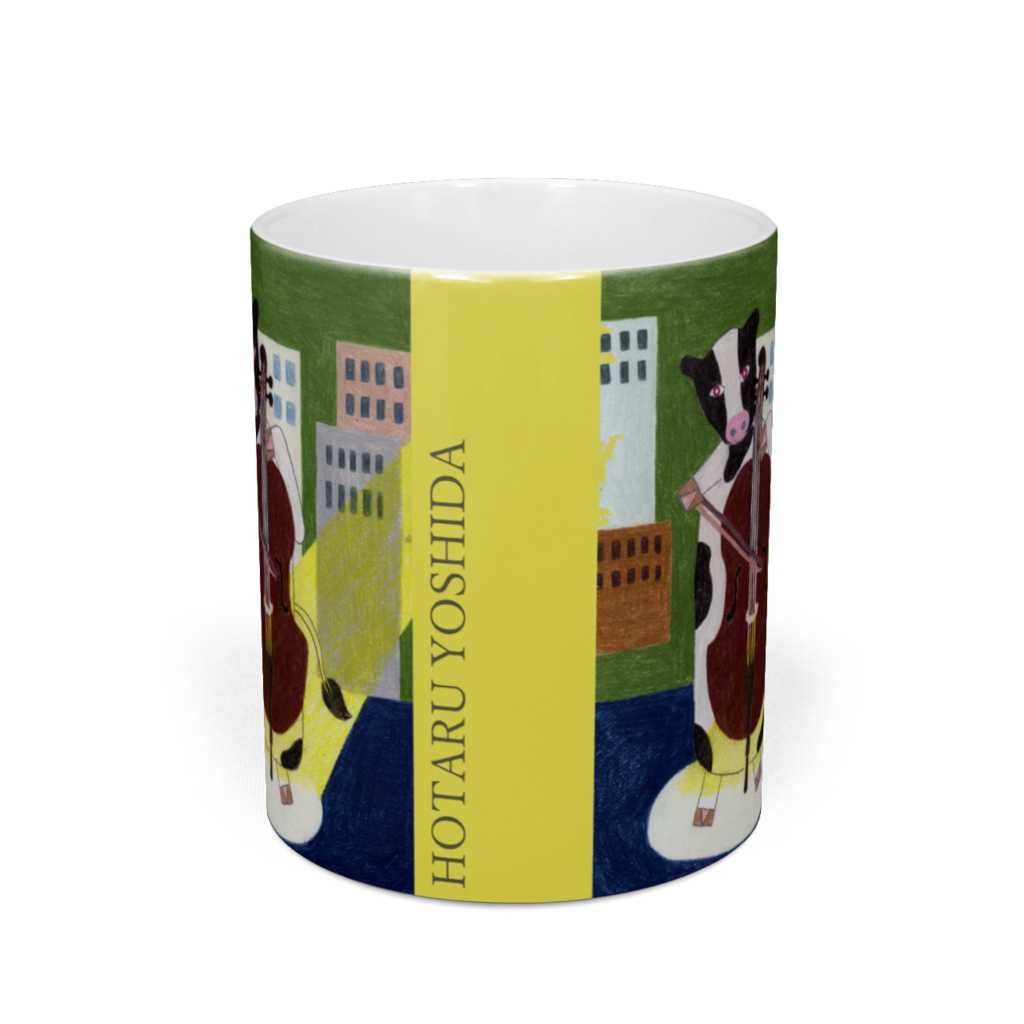 マグカップ 牛 チェロ