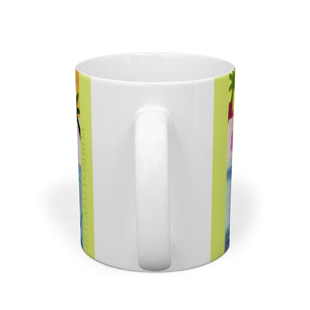 フラミンゴ ハーモニカ マグカップ