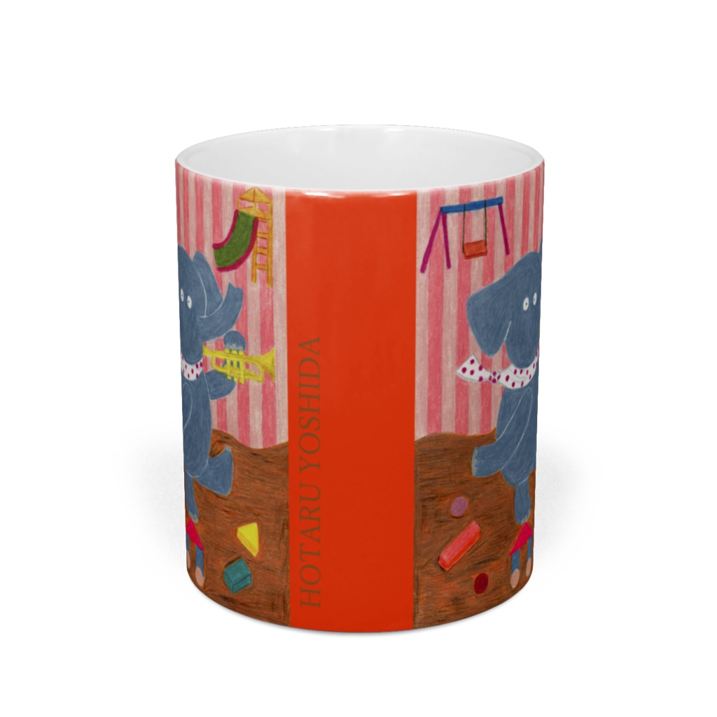 ゾウ トランペット マグカップ