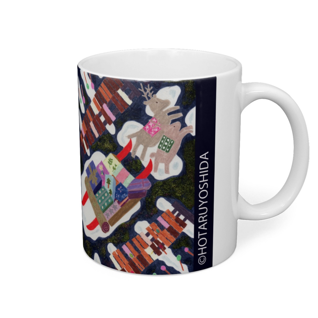 トナカイ 木琴 マグカップ