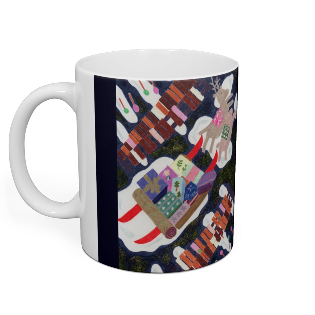 トナカイ 木琴 マグカップ
