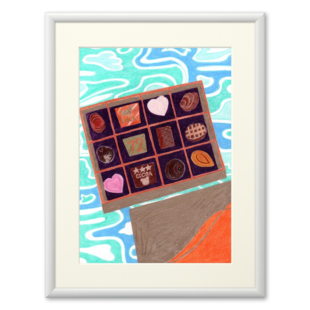 チョコレートのイラストさざなみ Hotaru Yoshida Booth
