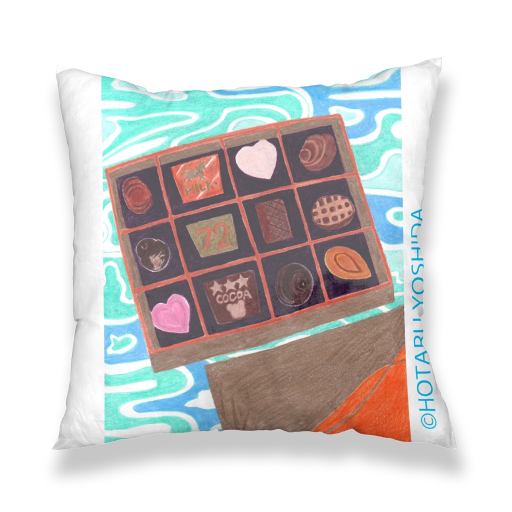 チョコレート クッションカバー