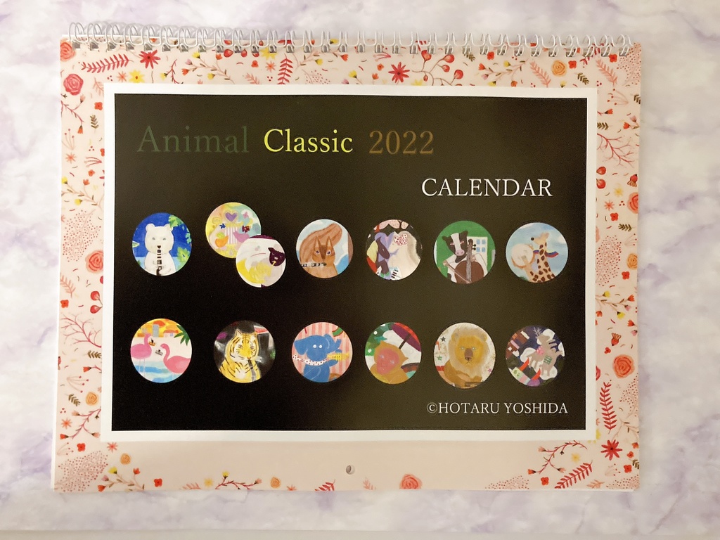2022年　Animal Classicカレンダー