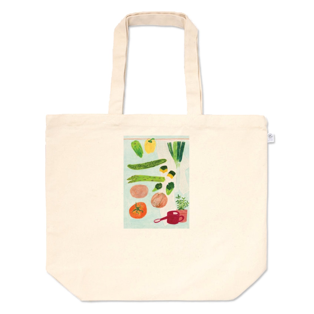 野菜　トートバッグ