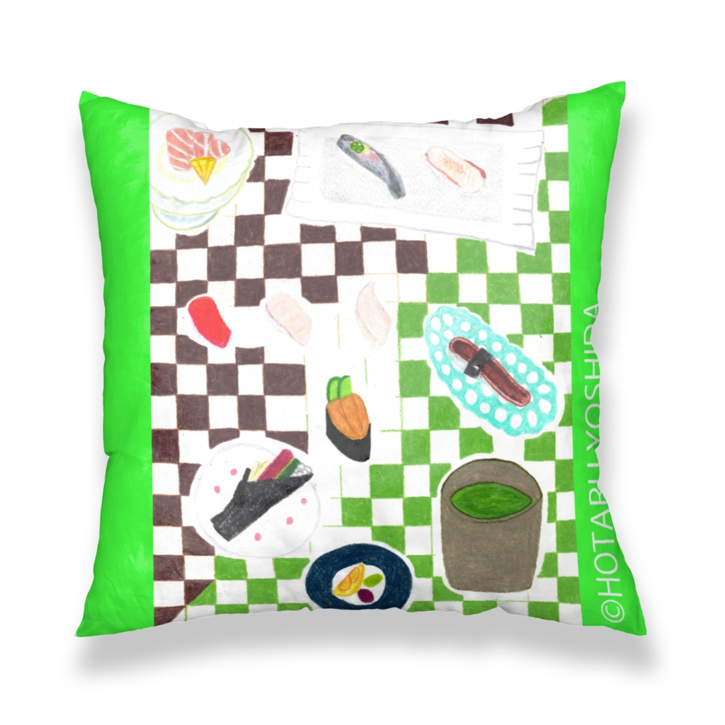 寿司 クッションカバー