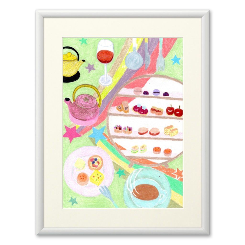 アフタヌーンティー 複製画プリモアート