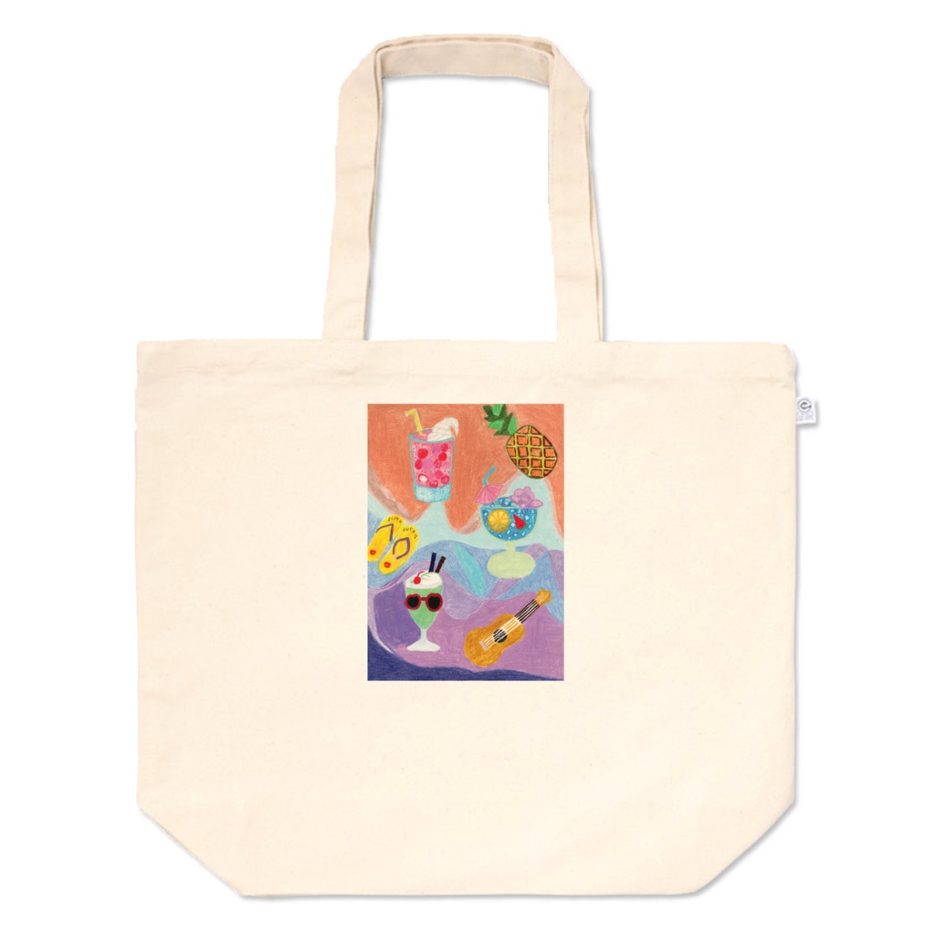 メロンソーダ　トートバッグ