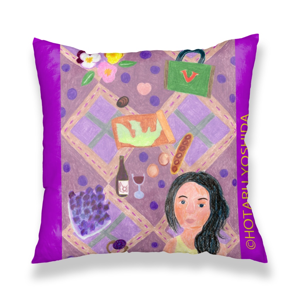 2月生まれの方へ クッションカバー